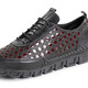 Slipper & Schnürschuhe - Gemini Schnürschuh aus gelochtem Nappaleder – Farbe SCHWARZ-BORDEAUX – Ansicht 1 Slipper & Schnürschuhe - Gemini Schnürschuh aus gelochtem Nappaleder, in Größe 036 bis 042, in Farbe BLAU – Farbe SCHWARZ-BORDEAUX – Ansicht 1