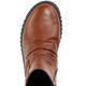Stiefel & Stiefeletten - Gemini Stiefelette mit Raffung und dekorativen Knöpfen, in Größe 036 bis 042, in Farbe WEISS – Farbe COGNAC – Ansicht 2