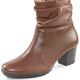 Stiefel & Stiefeletten - ELENA EDEN, modische Damen-Stiefeletten, Weite G, mit herausnehmbarem Fußbett, in Größe 036 bis 042, in Farbe HELLGRAU – Farbe COGNAC – Ansicht 1