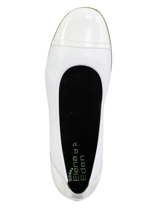 Pumps & Ballerina - ELENA EDEN, klassische Damen-Ballerinas, Weite G, mit herausnehmbarem Fußbett, in Größe 036 bis 042, in Farbe BURGUND Ansicht 8