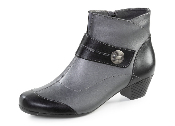Stiefel & Stiefeletten - ELENA EDEN, elegante Damen-Stiefeletten, Weite G, mit herausnehmbarem Fußbett, in Größe 036 bis 042, in Farbe JEANS Ansicht 9