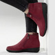 Stiefel & Stiefeletten - ELENA EDEN Stiefelette mit Nappaleder-Besatz – Farbe RUBINROT – Ansicht 5 Stiefel & Stiefeletten - ELENA EDEN Stiefelette mit Nappaleder-Besatz, in Größe 036 bis 042, in Farbe RUBINROT – Farbe RUBINROT – Ansicht 5