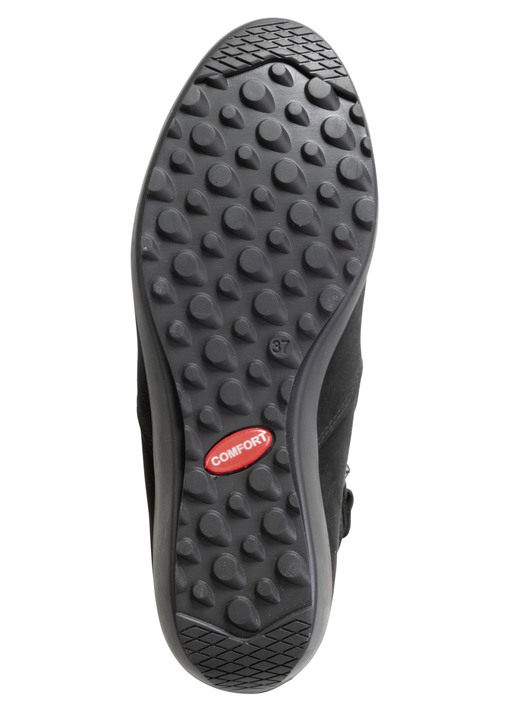 Stiefel & Stiefeletten - ELENA EDEN Stiefelette mit Nappaleder-Besatz Ansicht 11 Stiefel & Stiefeletten - ELENA EDEN Stiefelette mit Nappaleder-Besatz, in Größe 036 bis 042, in Farbe RUBINROT Ansicht 11