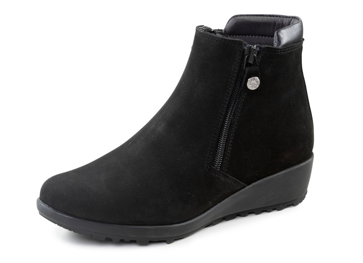 Stiefel & Stiefeletten - ELENA EDEN Stiefelette mit Nappaleder-Besatz Ansicht 9 Stiefel & Stiefeletten - ELENA EDEN Stiefelette mit Nappaleder-Besatz, in Größe 036 bis 042, in Farbe RUBINROT Ansicht 9