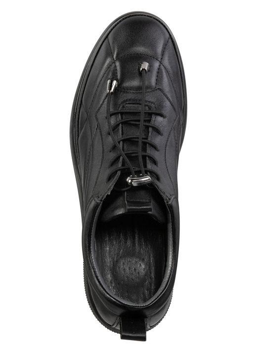 Slipper & Schnürschuhe - Gemini Sneaker mit dekorativer Steppung, in Größe 036 bis 042, in Farbe WEISS Ansicht 5