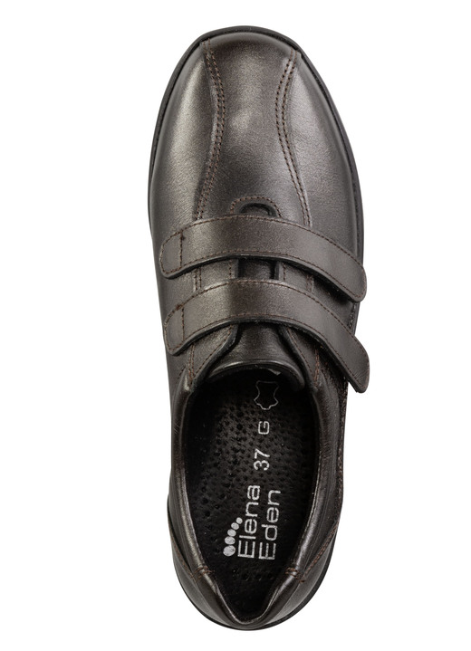 - ELENA EDEN Slipper mit glänzend geprägten Besätzen, in Größe 036 bis 042, in Farbe ALTBRONZE Ansicht 2