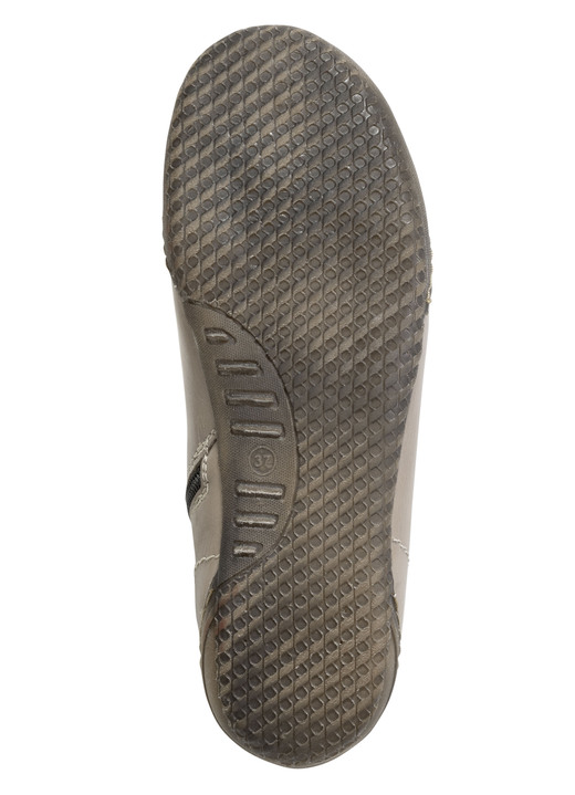 Stiefel & Stiefeletten - ELENA EDEN Schnür-Bootie mit gepolstertem Textil-Schaftrand, in Größe 036 bis 041, in Farbe TAUPE Ansicht 3