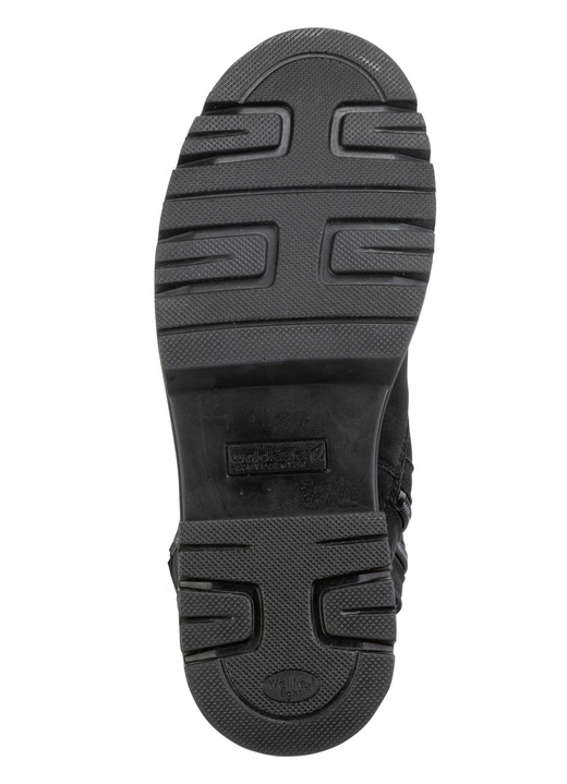 Stiefel & Stiefeletten - Waldläufer Stiefelette aus Rind-Nubukleder, in Größe 3 1/2 bis 8, in Farbe SCHWARZ Ansicht 3