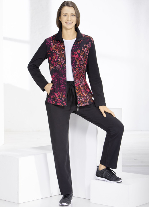 SALE - Freizeitanzug von „Athlet“ Ansicht 1 SALE - Freizeitanzug von „Athlet“, in Größe 019 bis 052, in Farbe SCHWARZ-BUNT Ansicht 1