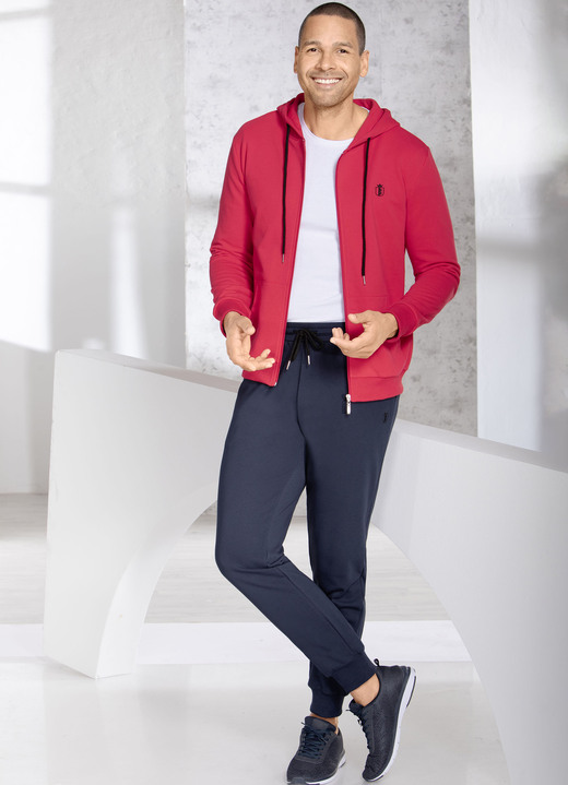 Freizeithosen - Freizeithose in 4 Farben, in Größe 3XL (64/66) bis XXL (60/62), in Farbe MARINE Ansicht 2