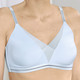 - Angenehm leichter Naturana BH mit vorgeformten Cups, in Größe 075 bis 095, in Cup B, in Farbe BLEU – Farbe BLEU – Ansicht 1