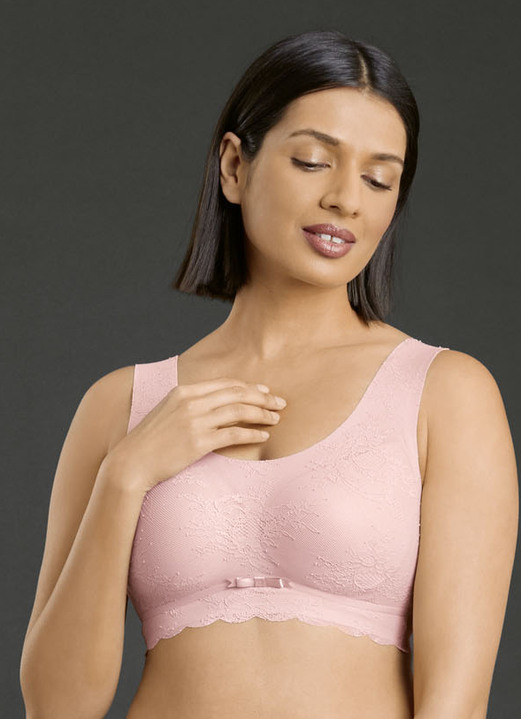 Soft-BH - Superbequemer Anita BH aus elastischer Spitze Ansicht 12 Soft-BH - Superbequemer Anita BH aus elastischer Spitze, in Größe L bis XL, in Farbe SEKT Ansicht 12