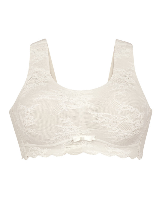 Soft-BH - Superbequemer Anita BH aus elastischer Spitze Ansicht 5 Soft-BH - Superbequemer Anita BH aus elastischer Spitze, in Größe L bis XL, in Farbe SEKT Ansicht 5