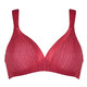 - Naturana BH mit vorgeformten Cups, in Größe 075 bis 095, in Cup A, in Farbe ROT-BORDEAUX – Farbe ROT-BORDEAUX – Ansicht 3
