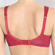 - Naturana BH mit vorgeformten Cups, in Größe 075 bis 095, in Cup A, in Farbe ROT-BORDEAUX – Farbe ROT-BORDEAUX – Ansicht 4