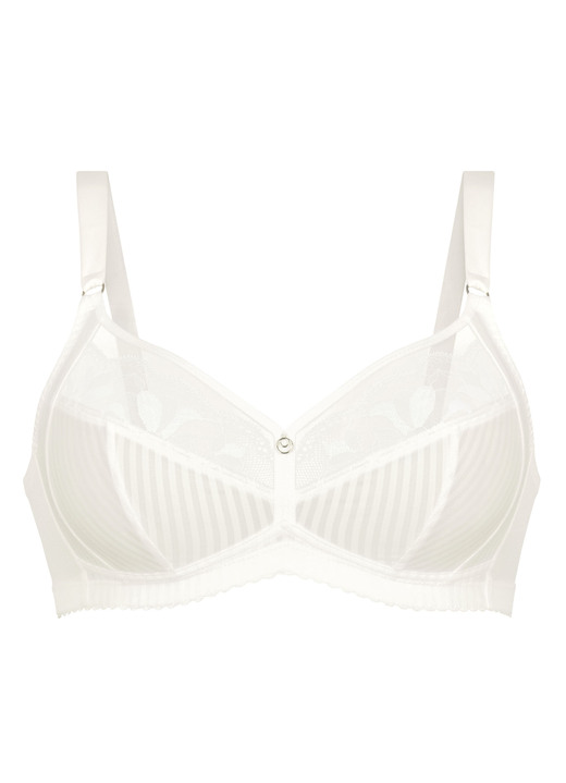 - Rosa Faia BH mit dezentem Streifendessin, in Größe 075 bis 105, in Cup B, in Farbe SEKT Ansicht 4