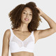 Soft-BH -  Swegmark of Sweden-BH mit elastischer Spitze – Farbe WEISS – Ansicht 1 Soft-BH -  Swegmark of Sweden-BH mit elastischer Spitze, in Größe 075 bis 105, in Cup F, in Farbe WEISS – Farbe WEISS – Ansicht 1