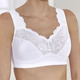 Soft-BH - BH mit hübscher Elastikspitze – Farbe WEISS – Ansicht 1 Soft-BH - BH mit hübscher Elastikspitze, in Größe 080 bis 110, in Cup E, in Farbe WEISS – Farbe WEISS – Ansicht 1