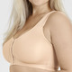 - Miss Mary BH mit praktischem Vorderverschluss, in Größe 080 bis 110, in Cup C, in Farbe BEIGE – Farbe BEIGE – Ansicht 3