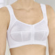 Vorderverschluss-BH - BH mit verstärktem Rückteil, in Größe 080 bis 105, in Cup D, in Farbe WEISS – Farbe WEISS – Ansicht 1