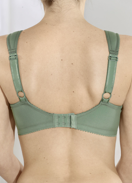 BH mit Spitze - Miss Mary BH mit Elastikspitzeneinsätzen Ansicht 7 BH mit Spitze - Miss Mary BH mit Elastikspitzeneinsätzen, in Größe 080 bis 115, in Cup C, in Farbe WEISS Ansicht 7