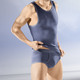 Slips & Unterhosen - Sechserpack Slips mit Softbund, in Größe 005 bis 010, in Farbe 3X BLAU MELIERT-MARINE, 3X ANTHRAZIT MELIERT-SCHWARZ – Farbe 3X BLAU MELIERT-MARINE, 3X ANTHRAZIT MELIERT-SCHWARZ – Ansicht 3