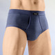 Slips & Unterhosen - Viererpack Slips mit Softbund, in Größe 005 bis 011, in Farbe 2X MARINE-JEANSBLAU, 2X JEANSBLAU-MARINE – Farbe 2X MARINE-JEANSBLAU, 2X JEANSBLAU-MARINE – Ansicht 1