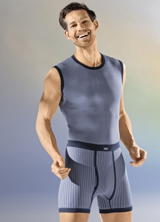 Slips & Unterhosen - Viererpack Unterhosen mit Softbund, in Größe 005 bis 011, in Farbe 2X INDIGO-MARINE, 2X MARINE-INDIGO Ansicht 3