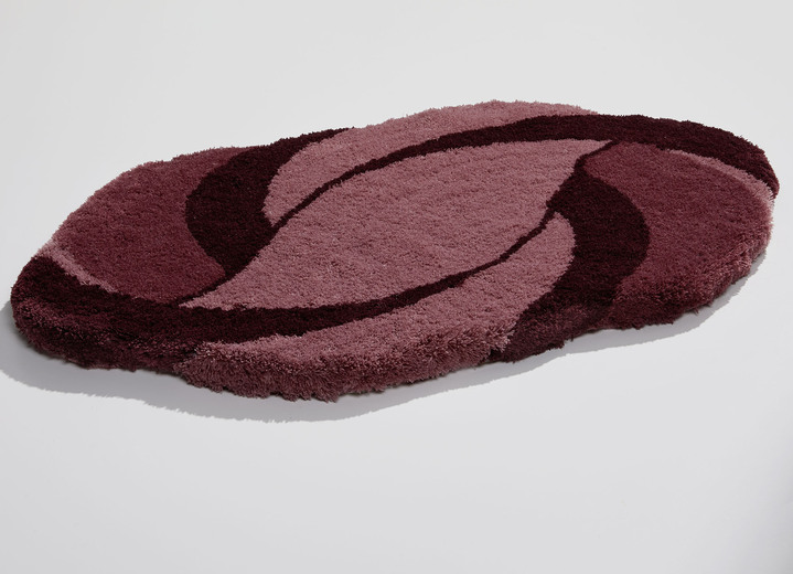 Badgarnituren - Barfußweiche Badvorleger von Kleine Wolke, in Größe 100 (Vorleger halbrund, 50/ 80 cm) bis 112 (WC-Deckelbezug, 47/ 50 cm), in Farbe BLAU Ansicht 6