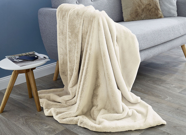 Dekokissen & Hüllen - Kuschelige Wohnaccessoire, in Größe 101 (Fellform, 55x 80 cm) bis 405 (Sitzkissen, 40x 40 cm), in Farbe WEISS Ansicht 27