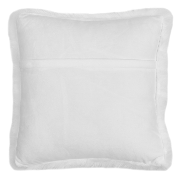 Dekokissen & Hüllen - Kuschelige Wohnaccessoire, in Größe 101 (Fellform, 55x 80 cm) bis 405 (Sitzkissen, 40x 40 cm), in Farbe WEISS Ansicht 38