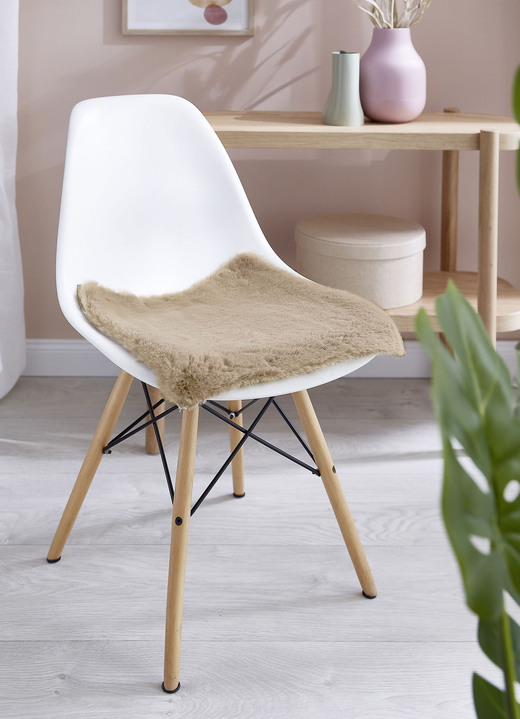 Dekokissen & Hüllen - Kuschelige Wohnaccessoire, in Größe 101 (Fellform, 55x 80 cm) bis 405 (Sitzkissen, 40x 40 cm), in Farbe WEISS Ansicht 20