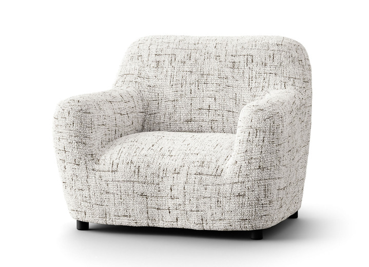 Sessel- & Sofaüberwürfe - Pflegeleichte Stretchbezüge in Mikrofaser-Qualität, in Größe 101 (Sesselbezug) bis 106 (Stuhlbezug), in Farbe ROT Ansicht 8