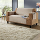 Wohnen - Wohnaccessoires mit Anti-Rutsch-Beschichtung – Farbe TAUPE – Ansicht 3 Wohnen - Wohnaccessoires mit Anti-Rutsch-Beschichtung, in Größe 101 (Sesselschoner, 50x140 cm) bis 924 (Kissenbezug, 40x 80 cm), in Farbe GRÜN – Farbe TAUPE – Ansicht 3