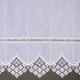 Kurzgardinen - Kurzstore mit edler Macramé-Spitze und Stangendurchzug – Farbe WEISS – Ansicht 3 Kurzgardinen - Kurzstore mit edler Macramé-Spitze und Stangendurchzug, in Größe 661 (H30xB 90 cm) bis 861 (H60xB150 cm), in Farbe WEISS – Farbe WEISS – Ansicht 3