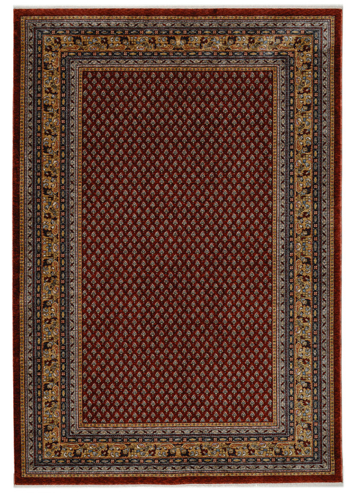 Teppiche - Klassisch schöne Brücken und Teppiche mit hoher Flordichte, in Größe 101 (Brücke, 40x 60 cm) bis 290 (Teppich, 240x340 cm), in Farbe ROT Ansicht 2