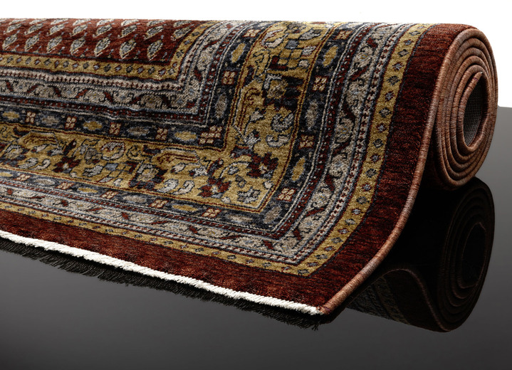 Teppiche - Klassisch schöne Brücken und Teppiche mit hoher Flordichte, in Größe 101 (Brücke, 40x 60 cm) bis 290 (Teppich, 240x340 cm), in Farbe ROT Ansicht 6