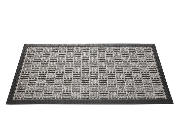 Fußmatten - Fußmatte mit rutschhemmender Gummi-Rückseite, in Farbe BEIGE Ansicht 5