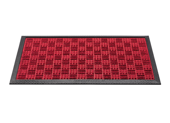 Fußmatten - Fußmatte mit rutschhemmender Gummi-Rückseite, in Farbe BEIGE Ansicht 3