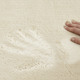 Modern - Brücken und Teppiche mit Anti-Rutschbeschichtung – Farbe CREME – Ansicht 3 Modern - Brücken und Teppiche mit Anti-Rutschbeschichtung, in Größe 103 (Brücke, 80x 80 cm) bis 315 (Bettumrandung 2x 60x110 + 1x 80x200 cm ), in Farbe ANTHRAZIT – Farbe CREME – Ansicht 3