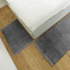 Modern - Brücken und Teppiche mit Anti-Rutschbeschichtung – Farbe ANTHRAZIT – Ansicht 7 Modern - Brücken und Teppiche mit Anti-Rutschbeschichtung, in Größe 103 (Brücke, 80x 80 cm) bis 315 (Bettumrandung 2x 60x110 + 1x 80x200 cm ), in Farbe ANTHRAZIT – Farbe ANTHRAZIT – Ansicht 7