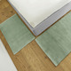 Modern - Brücken und Teppiche mit Anti-Rutschbeschichtung – Farbe GRÜN – Ansicht 9 Modern - Brücken und Teppiche mit Anti-Rutschbeschichtung, in Größe 103 (Brücke, 80x 80 cm) bis 315 (Bettumrandung 2x 60x110 + 1x 80x200 cm ), in Farbe ANTHRAZIT – Farbe GRÜN – Ansicht 9