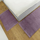 Modern - Brücken und Teppiche mit Anti-Rutschbeschichtung – Farbe LAVENDEL – Ansicht 10 Modern - Brücken und Teppiche mit Anti-Rutschbeschichtung, in Größe 103 (Brücke, 80x 80 cm) bis 315 (Bettumrandung 2x 60x110 + 1x 80x200 cm ), in Farbe ANTHRAZIT – Farbe LAVENDEL – Ansicht 10