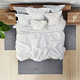 Modern - Brücken und Teppiche mit Anti-Rutschbeschichtung – Farbe ANTHRAZIT – Ansicht 6 Modern - Brücken und Teppiche mit Anti-Rutschbeschichtung, in Größe 103 (Brücke, 80x 80 cm) bis 315 (Bettumrandung 2x 60x110 + 1x 80x200 cm ), in Farbe ANTHRAZIT – Farbe ANTHRAZIT – Ansicht 6