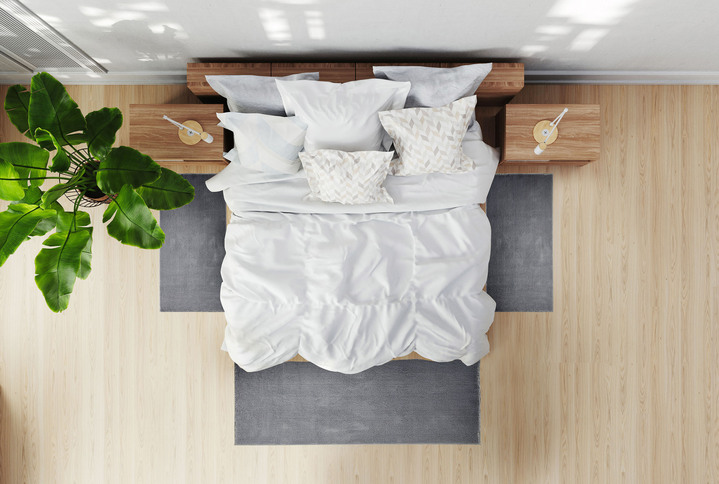 Modern - Brücken und Teppiche mit Anti-Rutschbeschichtung Ansicht 32 Modern - Brücken und Teppiche mit Anti-Rutschbeschichtung, in Größe 103 (Brücke, 80x 80 cm) bis 315 (Bettumrandung 2x 60x110 + 1x 80x200 cm ), in Farbe ANTHRAZIT Ansicht 32