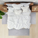 Modern - Brücken und Teppiche mit Anti-Rutschbeschichtung – Farbe GRAU – Ansicht 9 Modern - Brücken und Teppiche mit Anti-Rutschbeschichtung, in Größe 103 (Brücke, 80x 80 cm) bis 315 (Bettumrandung 2x 60x110 + 1x 80x200 cm ), in Farbe ANTHRAZIT – Farbe GRAU – Ansicht 9