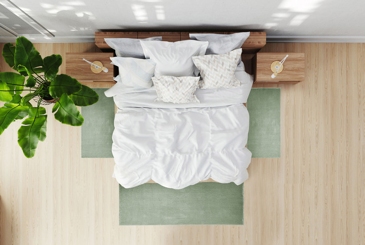 Modern - Brücken und Teppiche mit Anti-Rutschbeschichtung Ansicht 42 Modern - Brücken und Teppiche mit Anti-Rutschbeschichtung, in Größe 103 (Brücke, 80x 80 cm) bis 315 (Bettumrandung 2x 60x110 + 1x 80x200 cm ), in Farbe ANTHRAZIT Ansicht 42