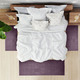 Modern - Brücken und Teppiche mit Anti-Rutschbeschichtung – Farbe LAVENDEL – Ansicht 9 Modern - Brücken und Teppiche mit Anti-Rutschbeschichtung, in Größe 103 (Brücke, 80x 80 cm) bis 315 (Bettumrandung 2x 60x110 + 1x 80x200 cm ), in Farbe ANTHRAZIT – Farbe LAVENDEL – Ansicht 9