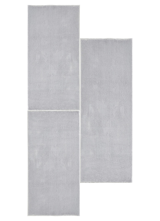 Modern - Brücken und Teppiche mit Anti-Rutschbeschichtung Ansicht 49 Modern - Brücken und Teppiche mit Anti-Rutschbeschichtung, in Größe 103 (Brücke, 80x 80 cm) bis 315 (Bettumrandung 2x 60x110 + 1x 80x200 cm ), in Farbe ANTHRAZIT Ansicht 49