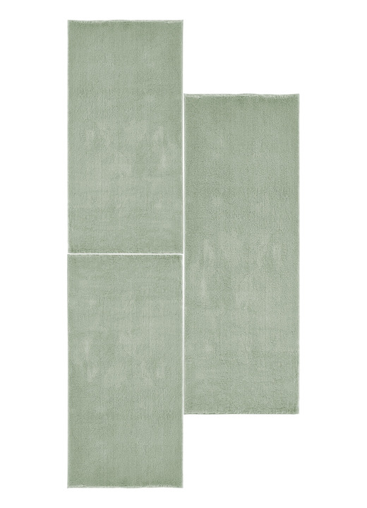Modern - Brücken und Teppiche mit Anti-Rutschbeschichtung Ansicht 44 Modern - Brücken und Teppiche mit Anti-Rutschbeschichtung, in Größe 103 (Brücke, 80x 80 cm) bis 315 (Bettumrandung 2x 60x110 + 1x 80x200 cm ), in Farbe ANTHRAZIT Ansicht 44